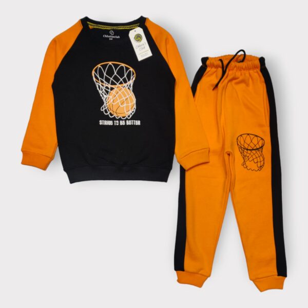 Orange Black Basket ball